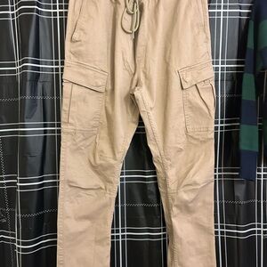 Men's Tan Cargo Pants